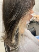 デューヘアー(due hair)&nbsp;大人っぽいインナーカラー