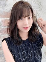 ミラリー トウキョウ(Mirareee Tokyo)&nbsp;ふんわりモテミディアム秋先取りくすみベージュ