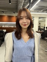 ニコ トウキョウ 渋谷(nico TOKYO)&nbsp;ミディアムレイヤーカットボブウルフ/10代20代/インナーカラー