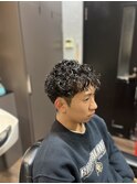 スパイラルパーマ
