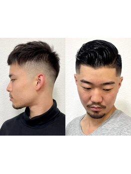 【メンズ専門BARBER】クラシックなBARBERスタイルから旬なワイルドスタイルまで！何でもお任せください◎