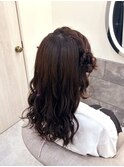 ハーフクラゲ【クランソア】ヘアメ/ヘアセット/心斎橋