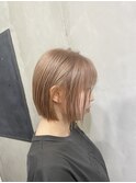 ミニマム×ツヤ感ボブ