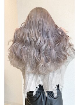 ラグーン(LAGOON) ホワイトミルクティーベージュ/バレイヤージュ/ケアブリーチ