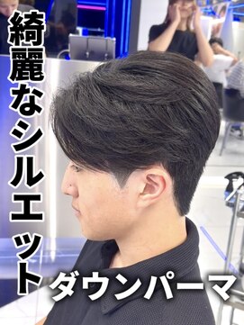 センス 渋谷 宇田川交番前(SENSE) ダウンパーマ/韓国ヘア/ブルーブラック/渋谷/清潔感