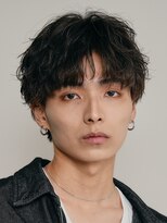 フィフス(fifth) 微分けマッシュセンターパート緩めシャドウパーマ無造作fifth