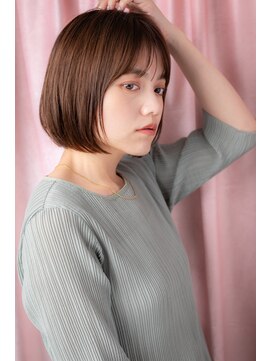 カバーヘア ブリス 戸田公園西口店(COVER HAIR bliss) □大人美人エアストレートワンカールミディ712戸田公園30代40代