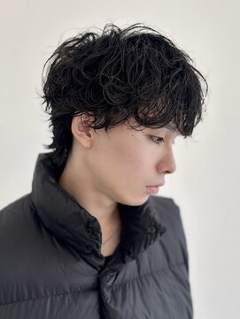 アノ 別府店(Ano.) 大分シャドウパーマメンズマッシュ波巻きパーマツイストパーマ
