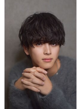 【KEISUKE∞/メンズカット】シャドウラウンドマッシュ