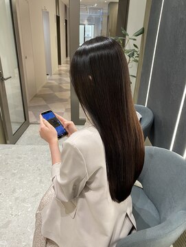 シュヴーブリヤン(cheveux brillants) 【美髪縮毛矯正】乾かすだけで決まる艶髪ストレートレイヤー