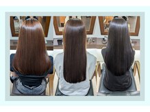 手触り・ツヤ・持続力にこだわった施術