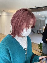 エヌプラスリタ 近鉄八尾(N+lita)&nbsp;黒髪クラゲヘアーオリーブグレー小顔ココアベージュ