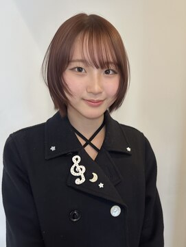 デコ(DECO) 次のカラーチェンジも簡単レッドブラウンハッシュボブ