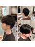 【メンズ】パーマ＋カット＋眉毛カット　￥11000