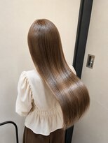 エイム ヘア リンク 長津田店(eim hair rink) 縮毛矯正/ストレートヘア/顔周りレイヤー/ロングヘア/長津田駅