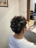 【身だしなみをトータルケア♪】メンズカット+眉毛デザインカット