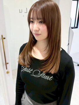 ノア 四条大宮店(noah) ミディアムレイヤーくびれレイヤー外ハネミディアム小顔レイヤー