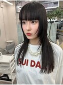 ロング／姫カット