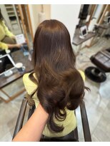 ヘアーサロン ウィング(HAIR SALON Wing) 赤坂*ブリーチなしでヘーゼルベージュ赤み消しミルクベージュ