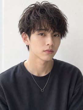 ノア 三宮店(NOA) 【NOA】韓国風ニュアンスマッシュ×束感パーマ風×ナチュラル