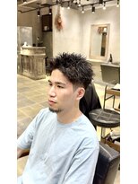 メンズデザイン シャビ(Men's design Shabbi)&nbsp;ツイストスパイキーパーマ