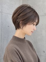 ライフ 湘南台(Life)&nbsp;小顔見え◎大人ショートボブ×柔らかブラウン