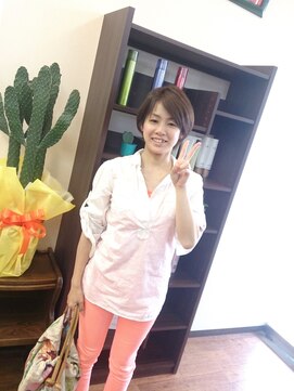 ヘアー アンアン(Hair AnAn) 本田翼風ショートボブ＋アッシュカラー