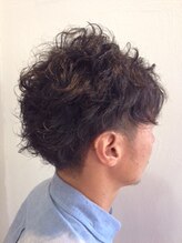 ヘアールーム カシェット(Hair room cachette) ★ツーブロックランダムパーマ