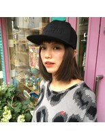 ピエスデシュブー(piece des cheveux)&nbsp;アシンメトリーバングに外ハネショート