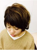 フワッとショートボブ