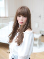 美容室 フラワー 平井店(flower)&nbsp;厚めバングゆるふわレディ【平井】