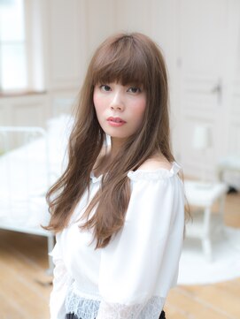 美容室 フラワー 平井店(flower) 厚めバングゆるふわレディ【平井】