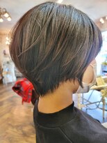 ベレッタ 楠葉店(veretta.)&nbsp;【ボブヘア】横顔美人ショートボブ 丸木 崇史/30代/40代/50代