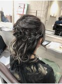 【crossover峰松】編み込みウォールアレンジ