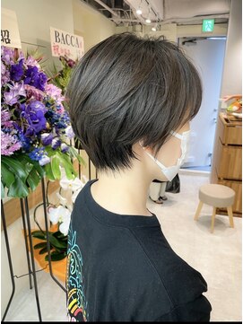 バッカ(BACCA) 大人女子×小顔×ショート×ぼかしハイライト 【大輪洋介】
