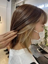 ナンバースリー 溝の口店(Number Three)&nbsp;ナチュラルベージュインナー【N°３ hair lounge  溝の口店】