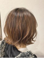 イソラヘアアトリエ(Isola hair atelier) 【Isola】外ハネ×ボブ