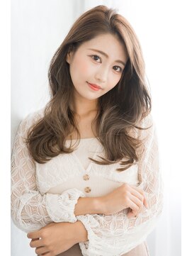 エスドットブルーム(S.BROOM) 【S.BROOM　なんば】かきあげ韓国風くびれレイヤースタイル