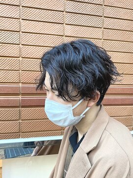 ゴウトゥデイ 名古屋店(GO TODAY) 緩めツイストスパイラル×刈り上げないセンターパート