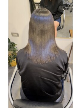 ヘア サークル ジープ 石井店(hair circle geep) 『村上指名限定』極潤髪質改善絹髪ストレート