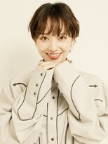 オンク 新宿(onk)&nbsp;黒髪/グレーベージュ/レイヤーロング/前髪パーマ[新宿駅]