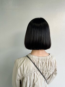セダクション 道後樋又店(Seduction) ストレートパーマ×ボブ