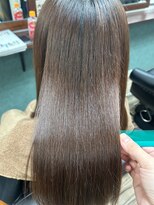 モダ 静岡(MODA)&nbsp;20代30代髪質改善ココアブラウン艶感ストレート透明感赤み消し