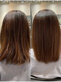 美髪縮毛矯正*髪質改善トリートメント*ミディアムレイヤーカット