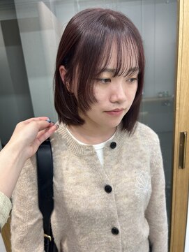 ニカ(NICA) 【NICA】ラベンダーカラーラベンダーブラウンボブ/緒方