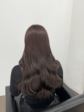 エトバイイオエ(et by ioe) 黒髪/ボブルフ/ネビージュ/小顔/ワンレン/髪質改善/グレージュ