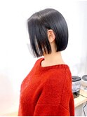 Say.ree ボブ パープルブラック 縮毛矯正 メンズライク 表参道