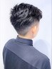 【３回目まで】メンズカット＋プロによる眉カット＋高濃度炭酸スパシャンプー
