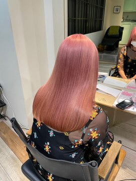 ラべリー 池袋(LOVELEY) サーモンピンク ダブルカラー【池袋】