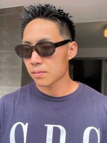 ナループロアオハナ(Nalu pu loa ohana)&nbsp;短髪スパイキーショートローフェード